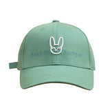 Kpop Bad Bunny Baseball Cap 100% Cotton Snapback Concert Hat Embroidered Hip Hop Bone Multicolor Adjustable Unisex Dad Hat