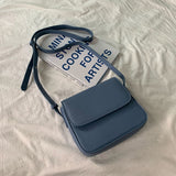 Drespot  Designer Crossbody Bags for Women  Shouder Bag Pu Leather Handbags Wild Simple Style Shoulder Lady Bolsa Flap Solid Totes