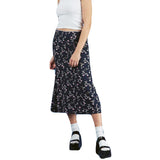 Summer Print Skirt Women A-Line Trendy Y2K Skirts Harajuku Knee-Length Casual High Waist Party Streetwear Bodycon E-girl Skirt