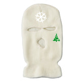 Full Face Cover Ski Mask Hat 3 Holes Balaclava CS Windproof Knit Beanies Bonnet Winter Warm Unisex Caps For Christmas Gift