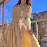 Drespot Elegant Princess Dress Women Summer Fairy Y2k Party Birthday Dress for Women  Vintage Wedding Evening Victorian Dress Korean
