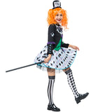 Helloween Big Sale Drespot Adult Ladies Mad Costume Halloween Hen Party Alice Hatter Fantasia Fancy Dress