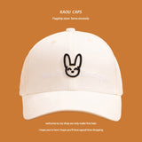 Kpop Bad Bunny Baseball Cap 100% Cotton Snapback Concert Hat Embroidered Hip Hop Bone Multicolor Adjustable Unisex Dad Hat