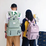 High School students' School Bags Han Edition Harajuku Ulzzang Female  New Leisure Outdoor Backpack Backpack