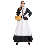 Helloween Big Sale Drespot Women French Farm Peasant Woman Costume Servant Maid Ladies Farmer Outfit Fancy Dress