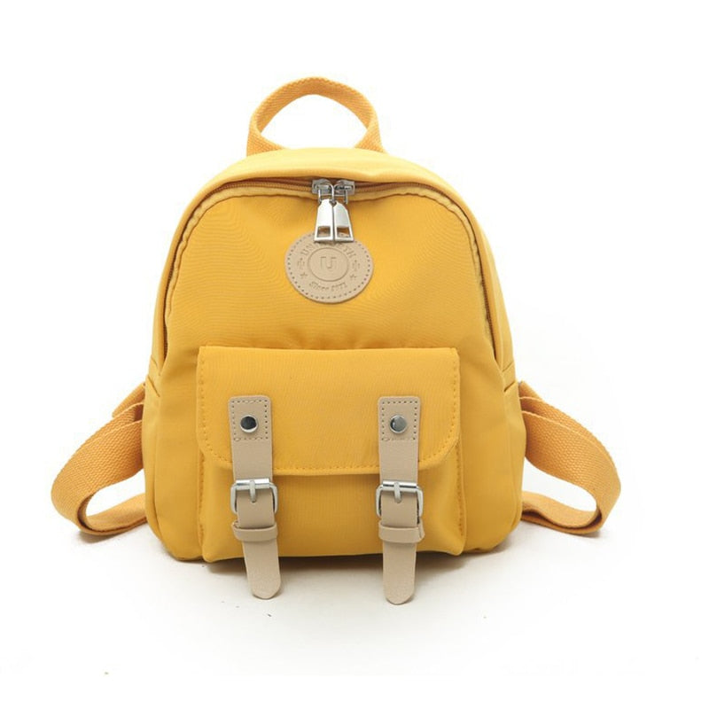 Drespot  Backpack Women Small Teenage School Bag Fashion New High Quality Zipper Female Backpacks Double Belt Mini Shoulder Bags Travel