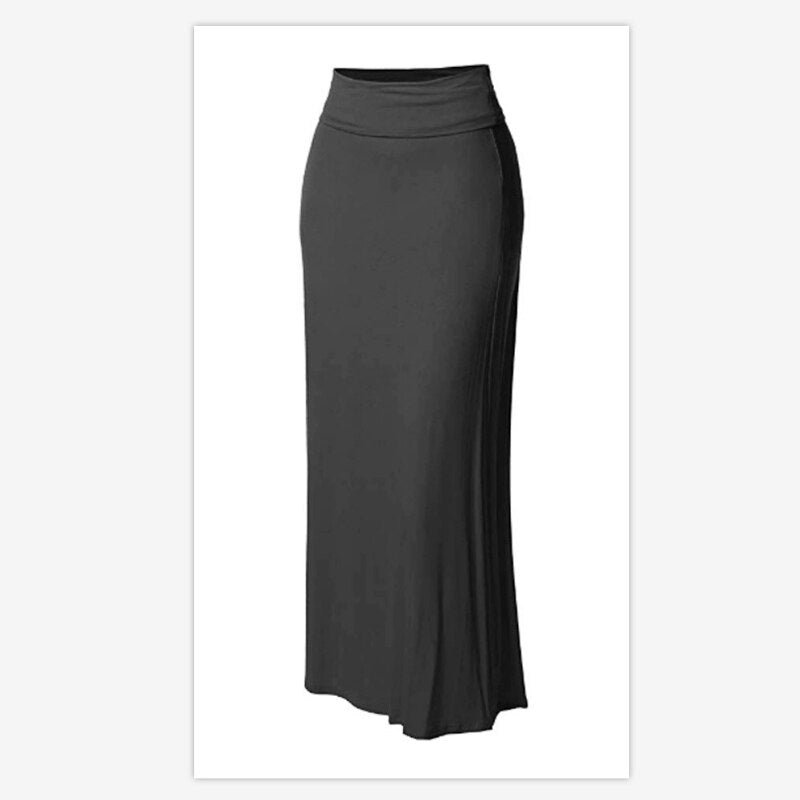 Summer Print Maxi Bohemian Skirt Women High Waist Vintage A-Line Ankle-Length Casual Party Streetwear Bodycon Holiday Slim Skirt