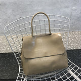 Drespot  Designer Crocodile Pattern Women's Bag Tote Handbags Female Large Capacity Shoulder Bags  Pu Leather Hanebag Shopper Totes