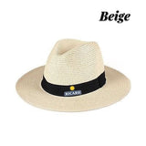 Drespot-shop New Men's and Women's Bob Ricard Bucket Sun Hat Ribbon Straw Hat Summer Panama Outdoor Party Picnic Sunshade Basin Cap Wholesale