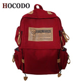 Drespot  HOCODO High Capacity Unisex Travel Backpack Waterproof Oxford Women Backpack Fashion Backpack Schoolbag Casual Bookbag