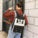 Women Nylon Backpack Candy Color Waterproof School Bags for Teenagers Girls Female Cute Canvas Mochila Summer Travel Rucksack