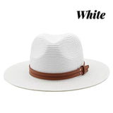 Drespot-shop New Men's and Women's Bob Ricard Bucket Sun Hat Ribbon Straw Hat Summer Panama Outdoor Party Picnic Sunshade Basin Cap Wholesale