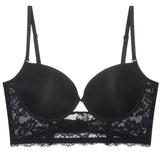Drespot Backless Bra Invisible Bralette Lace Wedding Bras Low Back Underwear Push Up Brassiere Women Seamless Lingerie Sexy Corset BH