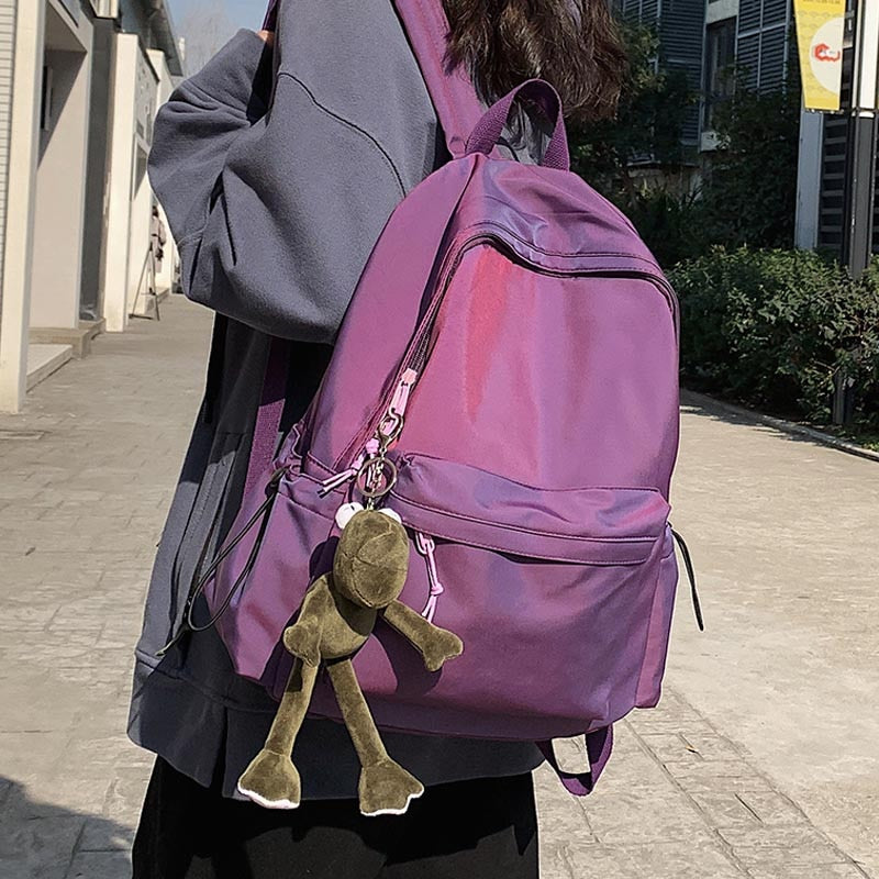 Drespot  HOCODO Women's Backpack Female Fashion New Backpack Unisex Large Capacity Laptop Backpack Nylon Lady Schoolbag Cute Student Bag