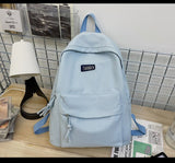 Large Capacity Nylon Backpack Women Fashion Schoolbag for Teenagers Girls Ins Popular Waterproof Multi-Pocket Laptop Mochilas