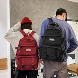 Fashion Women's backpack High School Student Bags Waterproof Nylon College Laptop Japanese Style Multi Pockets Travel Rucksack