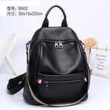Shoulder Handbag  New Fashion Lady Genuine Leather Backpack Student Tourism Travel Bag Small Bags For Women Ladies Soft Bags