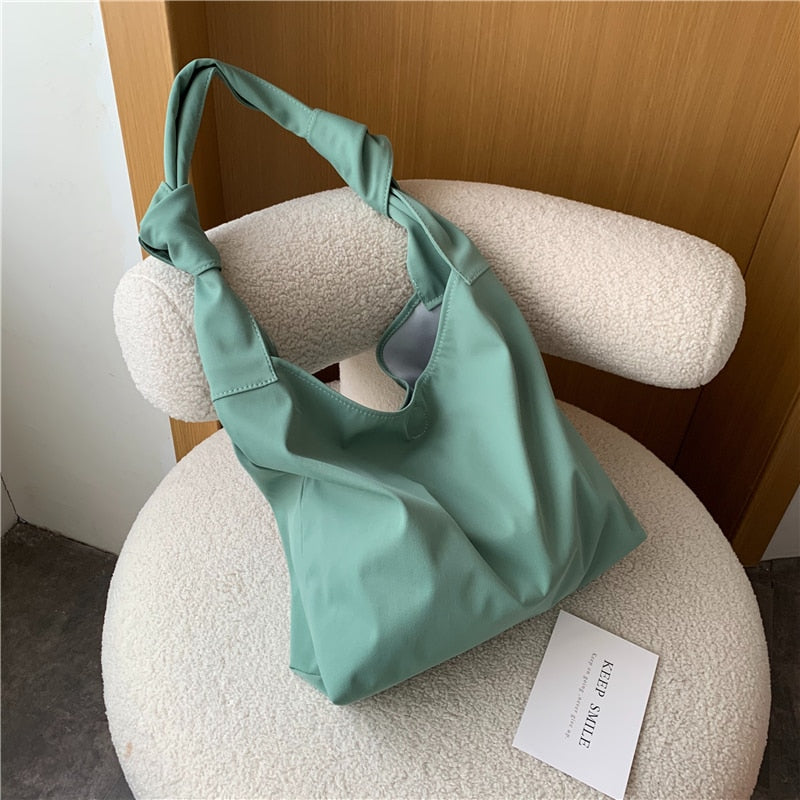 Drespot  Women's Bag Casual Large Capacity Tote Handbags Nylon Hobo Women Shoulder Bags Solid Wild Shopper Female Travel Crossbody Bags