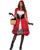 Helloween Big Sale Drespot Halloween Little Red Riding Hood Costume Sexy Women Storybook Hen Party Fantasia Fancy Dress